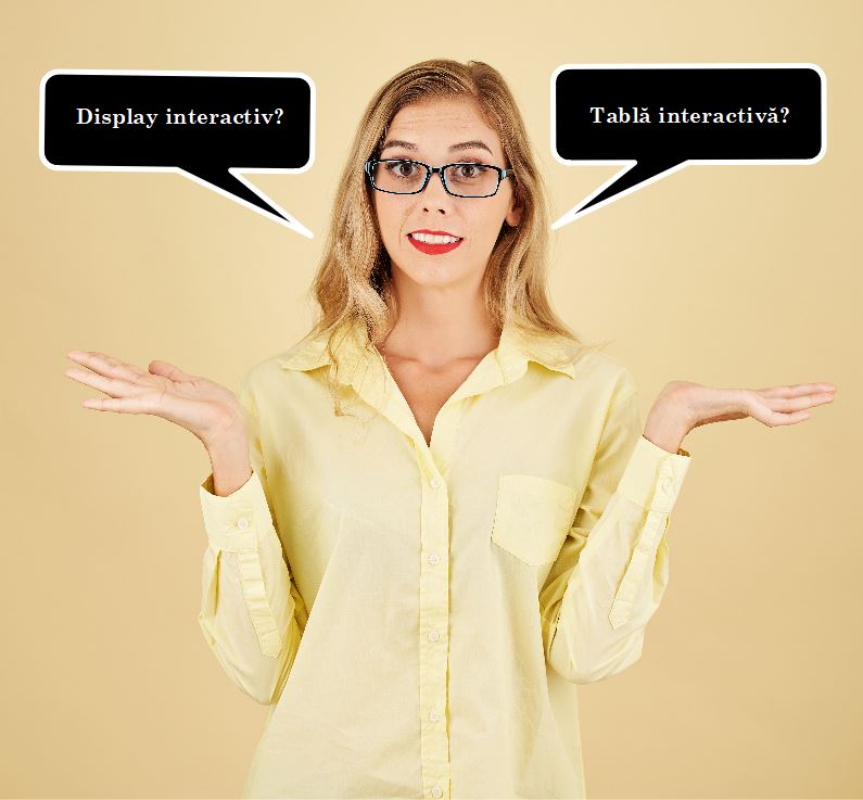 Ghid pentru alegerea tablei sau display-ului interactiv pentru